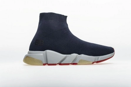Price-wise Bold 6119 Balenciaga Speed Trainer Navy 506344-W05G0-4102