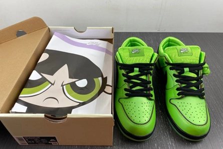 Close-to-original Bold 6734 The Powerpuff Girls x Nike SB Dunk Low FZ8319 300
