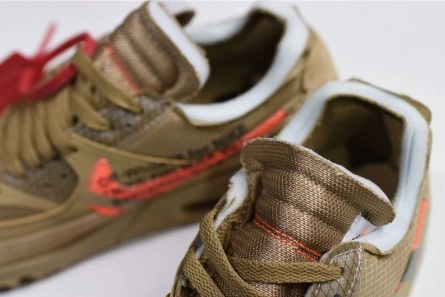 Designer inspired Bold 6764 Off-White Nike Air Max 90 Desert Ore AA7293-200
