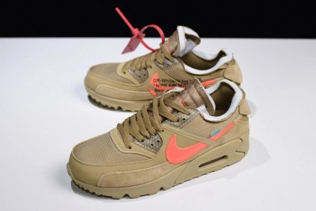 Designer inspired Bold 6764 Off-White Nike Air Max 90 Desert Ore AA7293-200