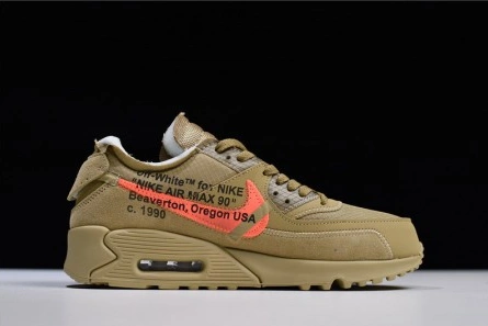 Designer inspired Bold 6764 Off-White Nike Air Max 90 Desert Ore AA7293-200