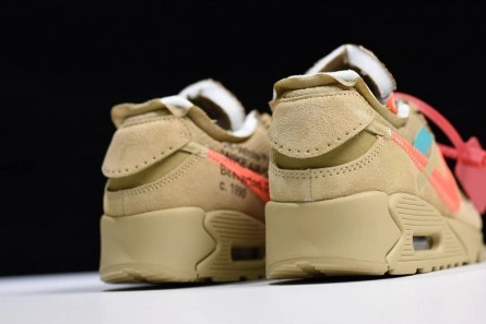 Designer inspired Bold 6764 Off-White Nike Air Max 90 Desert Ore AA7293-200