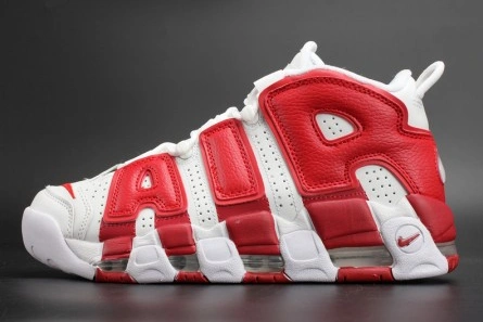 Breathable 1469 Nike Air More Uptempo "Gym Red" mens 414962-100