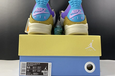 Master copy Breathable 1972 Union LA x Air Jordan 4 ‘’Desert Moss‘’ DJ5718-300