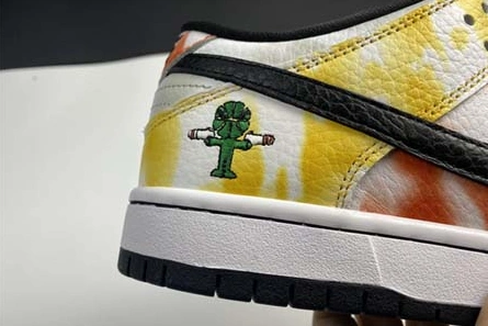 Master copy Breathable 3551 Nike SB Dunk Low“Raygun” BQ6832-101