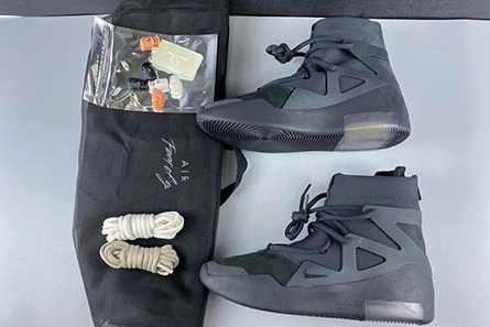 Style match Breathable 375 NIKE AIR FEAR OF GOD 1 TRIPLE BLACK - AR4237-005