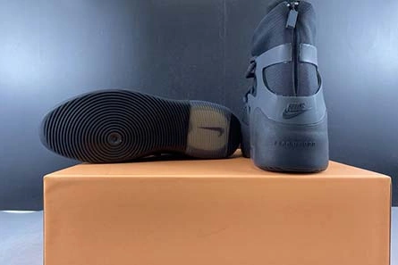 Style match Breathable 375 NIKE AIR FEAR OF GOD 1 TRIPLE BLACK - AR4237-005