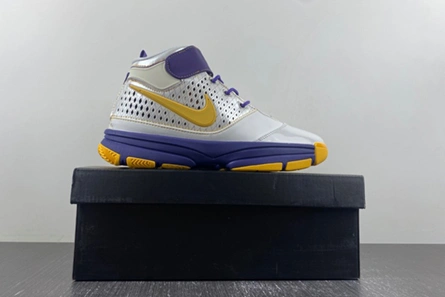 Breathable 3854 Nike Zoom Kobe 2 'Lakers Home'  316022-171