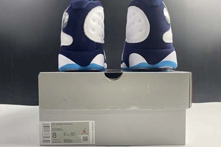 Reasonably priced Breathable 412 Jordan 13 Retro Obsidian Powder Blue White 414571-144