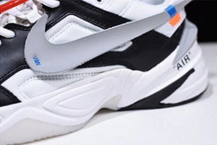 Cost-effective Breathable 5754 Off-White x nike M2K tekno Black ,White A03108 062