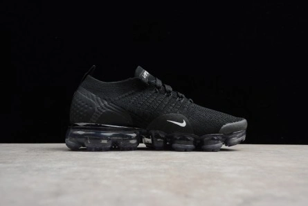 Clearance-priced Breathable 6504 Nike Air Vapormax Flyknit 2.0 Running Sneakers Black Grey mens 942842-001