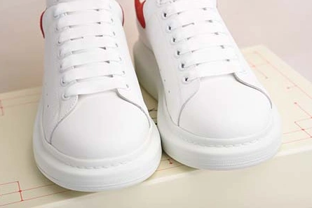 Breathable 6805 ALEXANDER MCQUEEN SOLE SNEAKERS -462214-WHGP7-9374 RED