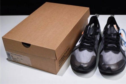 Fashion duplicate Bright 5453 Off-White Nike Zoom Fly Black AJ4588-001