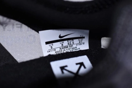 Fashion duplicate Bright 5453 Off-White Nike Zoom Fly Black AJ4588-001
