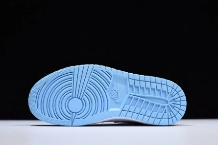 Parallel design Bright 6415 Air Jordan 1 UNC Blue Chill Patent   Leather CD0461-401