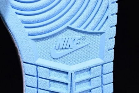 Parallel design Bright 6415 Air Jordan 1 UNC Blue Chill Patent   Leather CD0461-401