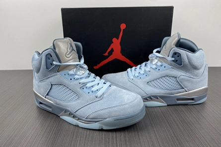 Reproduction Bright 6718 Jordan 5 Retro Bluebird（W）DD9336-400