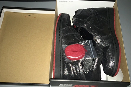High-tier replica Bright 9487 AIR JORDAN 1 RETRO HIGH OG BLACK GYM RED DC7071-001
