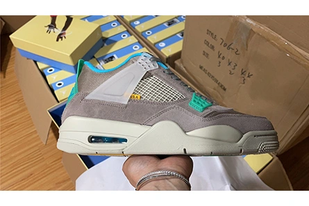 Parallel design Classic 5961 Union LA x Air Jordan 4 ‘’Taupe Haze‘’ DJ5718-242