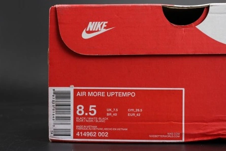 Pricetag-smart Classic 8883 NIKE AIR MORE UPTEMPO 