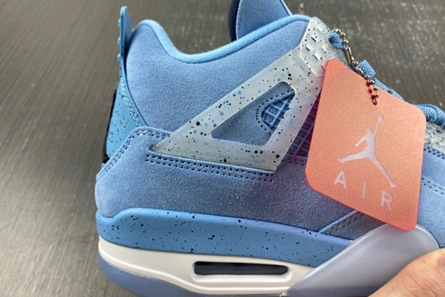 Master copy Comfortable 1518 Air Jordan 4 Retro UNC PE  AJ4 1032070