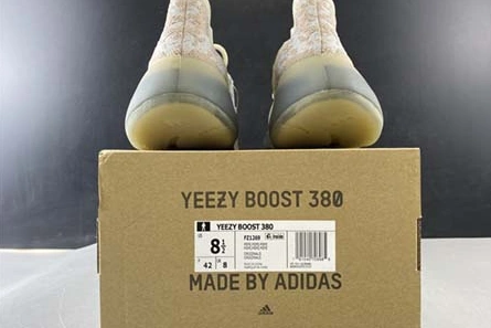 High-tier replica Comfortable 3219 Yeezy Boost 380 “Blue Oat Reflective” FZ1269