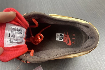 1:1 copy Comfortable 3586 Travis Scott x Nike Air Max 1 Colorway Has Surfaced DO9392-701
