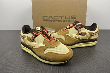 1:1 copy Comfortable 3586 Travis Scott x Nike Air Max 1 Colorway Has Surfaced DO9392-701