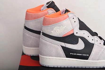 Low-cost Comfortable 595 Air Jordan 1 Retro High OG 'Grey Crimson' - Air Jordan - 555088-018