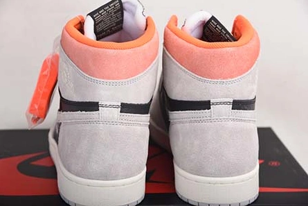 Comfortable 595 Air Jordan 1 Retro High OG 'Grey Crimson' - Air Jordan - 555088-018