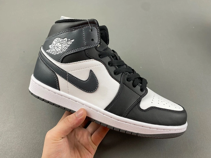 Reasonably priced Comfortable 8310 Jordan 1 Mid Black White Iron Grey  DQ8426-001