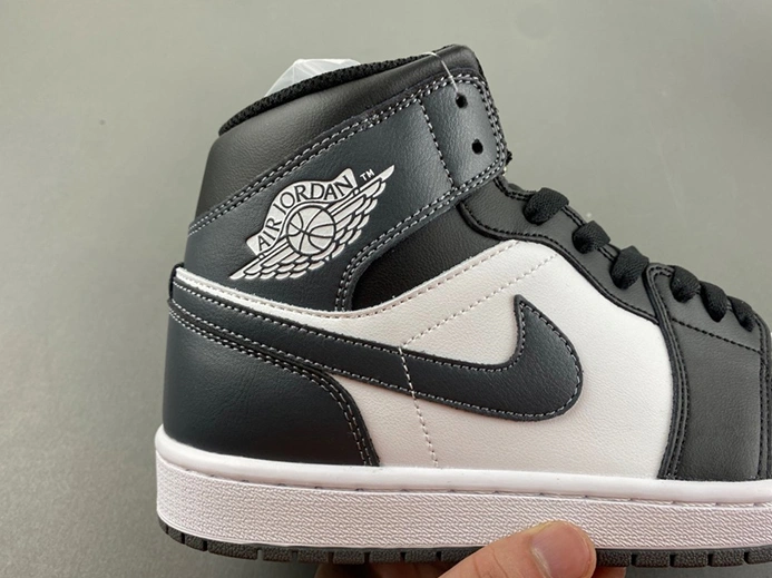 Reasonably priced Comfortable 8310 Jordan 1 Mid Black White Iron Grey  DQ8426-001