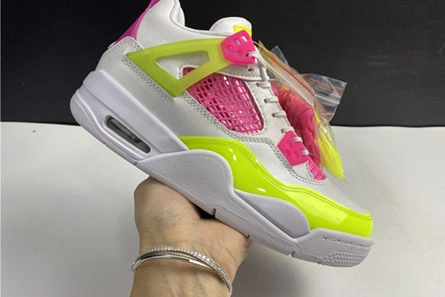 Fashion duplicate Comfortable 8581 Air Jordan 4 GS “Lemon Venom” CV7808-100
