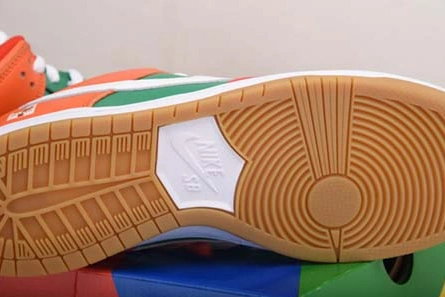 Superclone Comfortable 8763 Nike Dunk Low Orange Green White CZ5130-600
