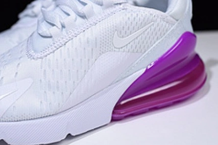 Economical Comfortable 9594 Nike womens  Air Max 270 white purple AH6789 106