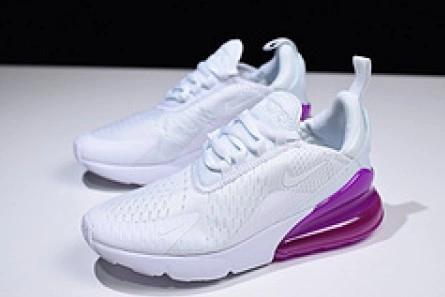 Economical Comfortable 9594 Nike womens  Air Max 270 white purple AH6789 106