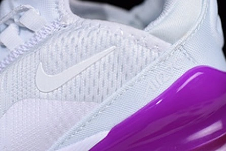 Economical Comfortable 9594 Nike womens  Air Max 270 white purple AH6789 106