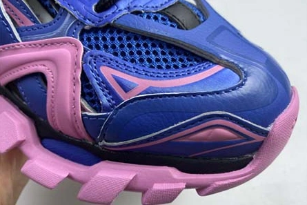 Parallel design Comfortable 963 BALENCIAGA SNEAKER TESS.S.GOMMA 4.0 BLUE AND PINK 570391 W2GN3 4050