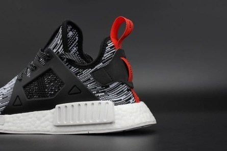 Mirror quality Compact 3302 Adidas NMD XR1 PK PrimeKnit Black Gray Glitch Boost S32216