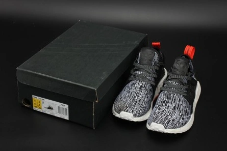 Mirror quality Compact 3302 Adidas NMD XR1 PK PrimeKnit Black Gray Glitch Boost S32216