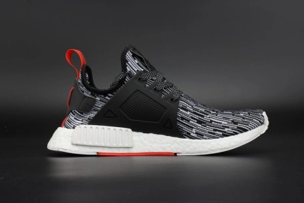 Mirror quality Compact 3302 Adidas NMD XR1 PK PrimeKnit Black Gray Glitch Boost S32216