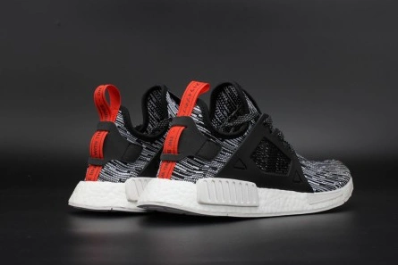 Mirror quality Compact 3302 Adidas NMD XR1 PK PrimeKnit Black Gray Glitch Boost S32216