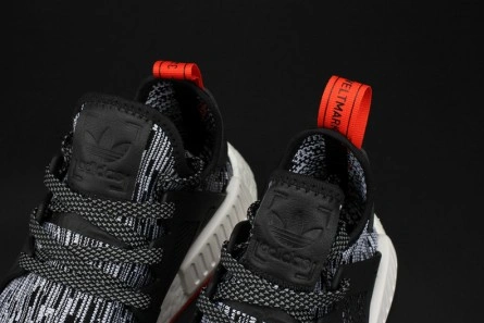 Mirror quality Compact 3302 Adidas NMD XR1 PK PrimeKnit Black Gray Glitch Boost S32216