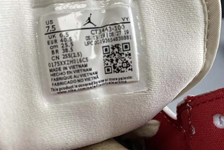 Compact 3486 Air Jordan 1 Mid x SNS CT3443-100
