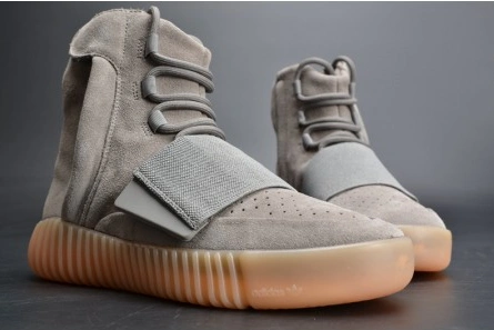 Replica Compact 3646 Adidas Yeezy 750 Boost Light Grey Gum Glow Dark BB1840