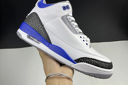 Replica Compact 4031 Air Jordan Retro 3 Racer Blue CT8532-145