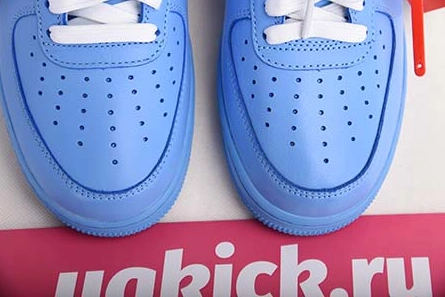 Modestly priced Compact 6812 OFF-WHITE NIKE AIR FORCE 1 MCA BLUE CI1173-400