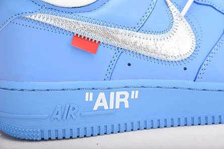 Modestly priced Compact 6812 OFF-WHITE NIKE AIR FORCE 1 MCA BLUE CI1173-400
