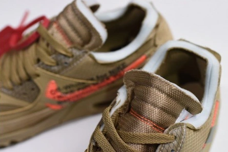 Deal-worthy Compact 6931 Off-White Nike Air Max 90 Desert Ore AA7293-200