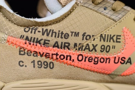 Deal-worthy Compact 6931 Off-White Nike Air Max 90 Desert Ore AA7293-200